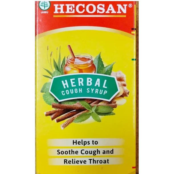 HECOSAN SYRUP 120ML OBAT BATUK HERBAL HERBAL COUGH SYRUP TERMURAH
