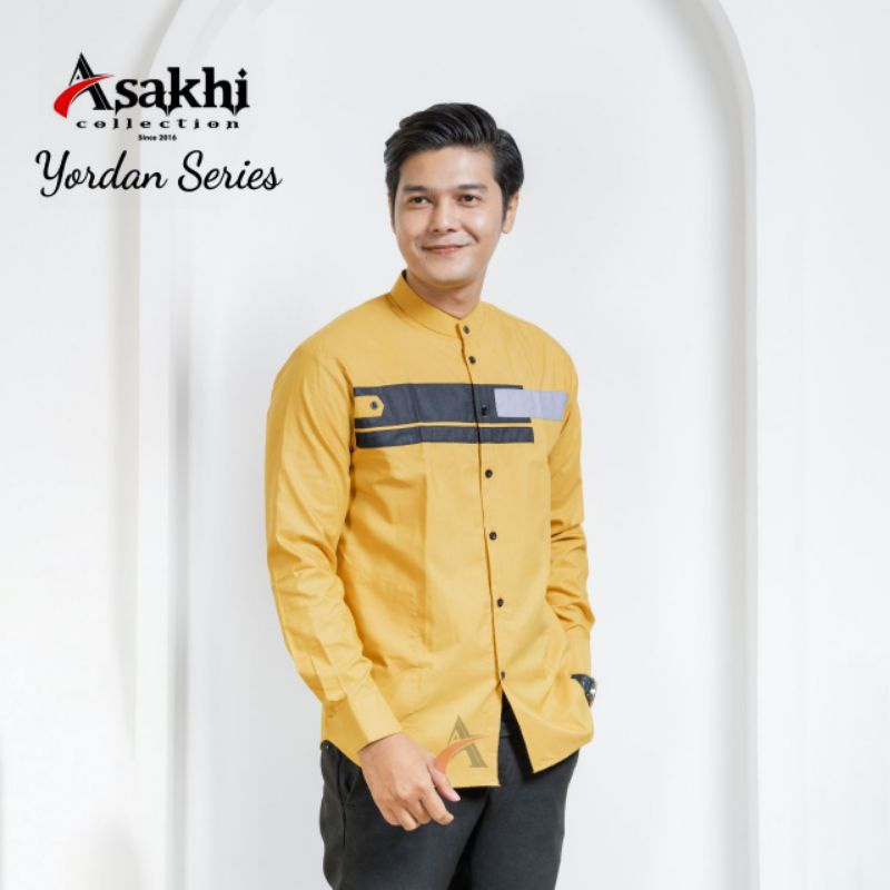 Baju Koko Polos Pria Syubbanul Muslimin Fashion Muslim Pria Hadroh Model Terbaru Masa Kini