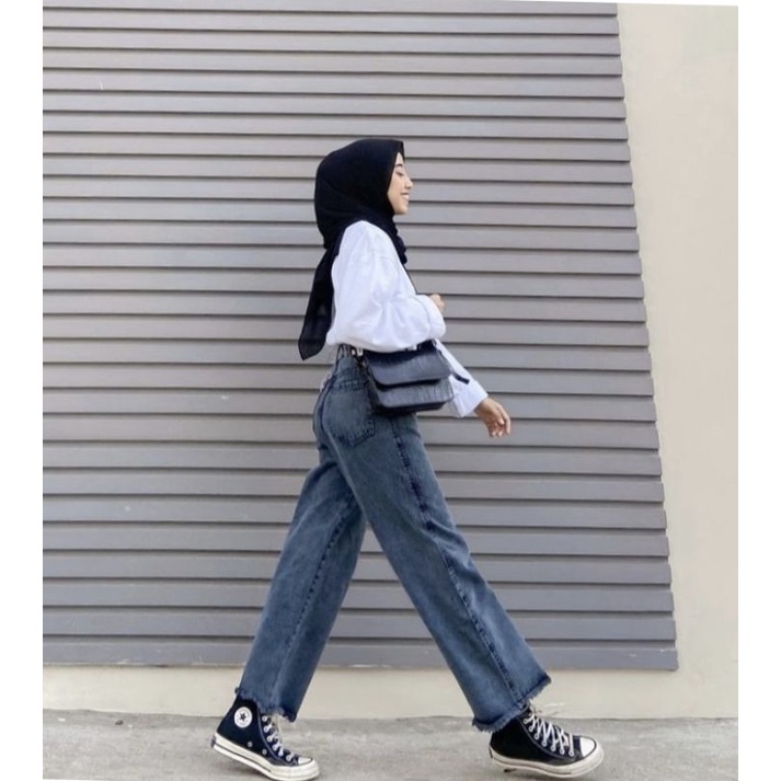 CELANA JEANS WANITA LOSEE PANTS KOREAN STRETT
