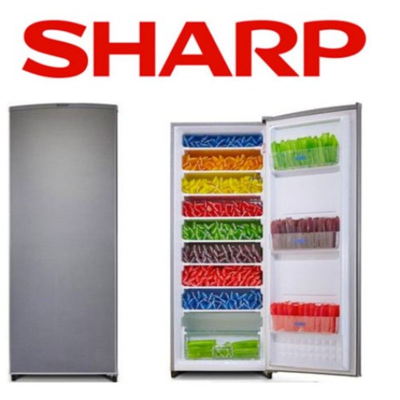 Freezer Pembeku Sharp 6rak FJ-M189N-SS / 189NSS