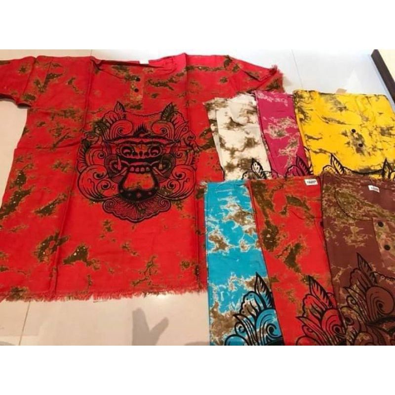 SETELAN BAJU BARONG ANAK BALI KHAS DAERAH BALI