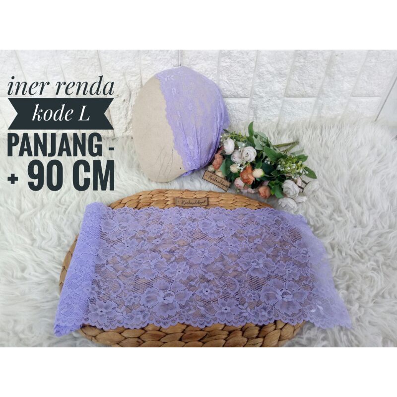 iner hijab pengantin (melar)-KODE L