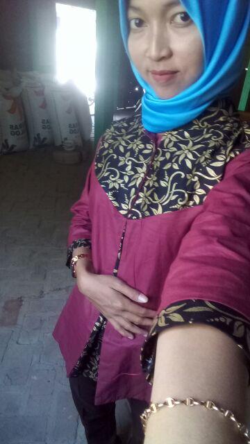 Maura Couple - Sania Ruffle Batikcouple Ori Ndoro Jowi Dnt Baju Natal Merrychritmas Baju Maron Natal