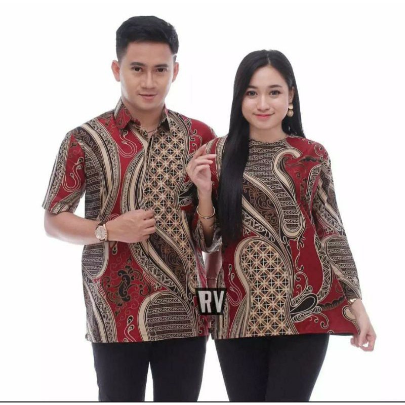 BAJU BATIK COUPLE KEREN DAN KEKINIAN