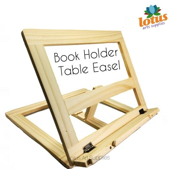 

Wooden Book Stand Holder / Table Easel