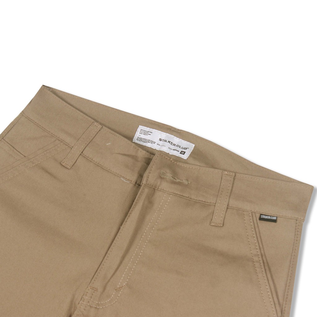 Stalker Celana Chino / Pants Stalker - Cleine Art 03 - Brown