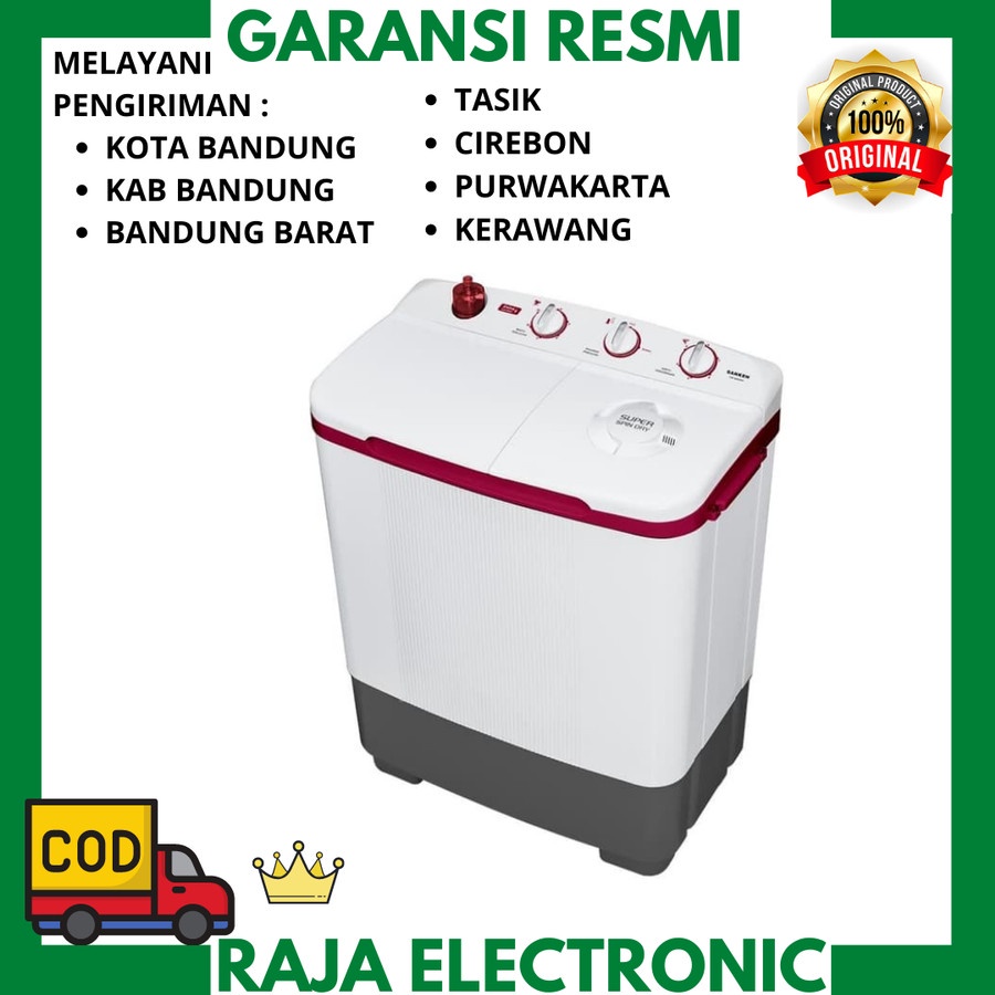 MESIN CUCI SANKEN TW 7750// TW-7750// TW 7750 7 KG