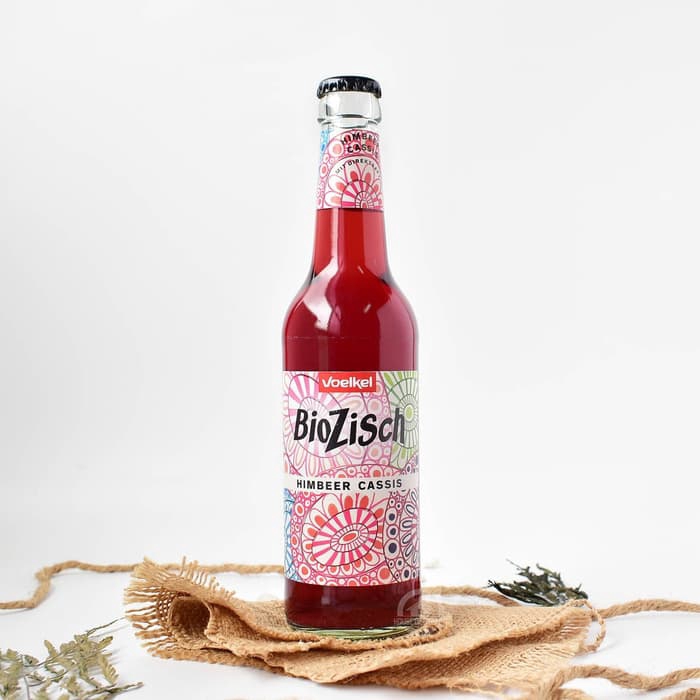 

Voelkel Biozisch Organic Rasberry Cassis Soda Drink 330 ML