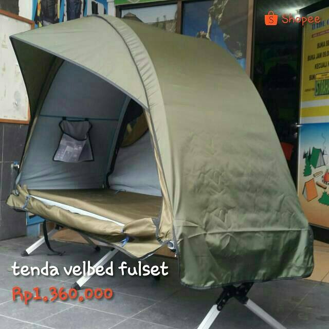 tenda velbed fulset
