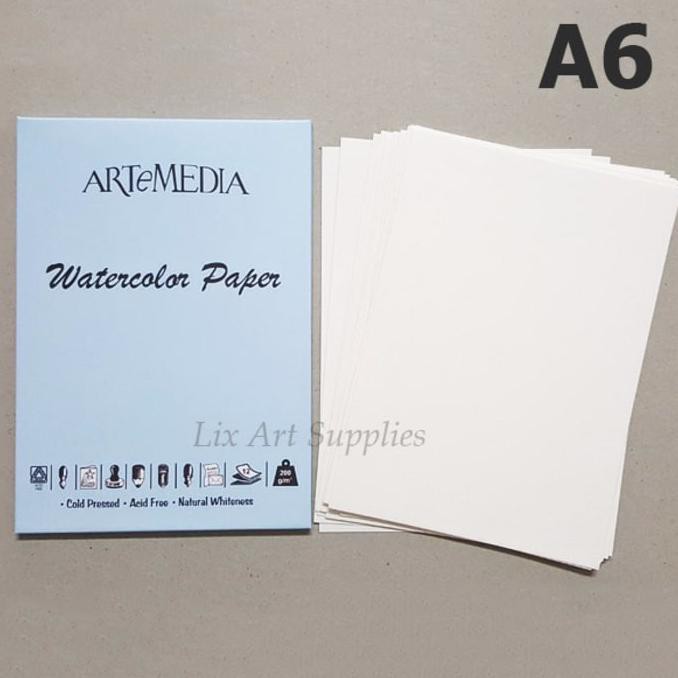 

Hot Sale Artemedia Watercolor Paper A6 (12 Lembar) - Hi Store Terbatas