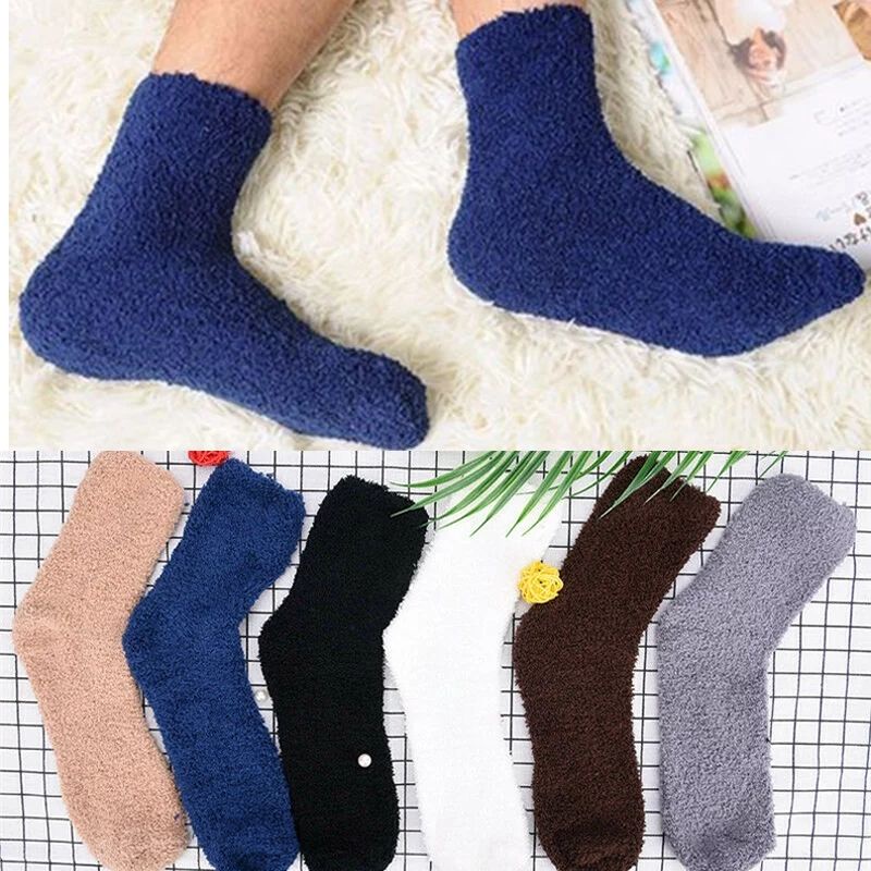 Winter Warm Socks Kaos Kaki Musim Dingin Unisex Women Men