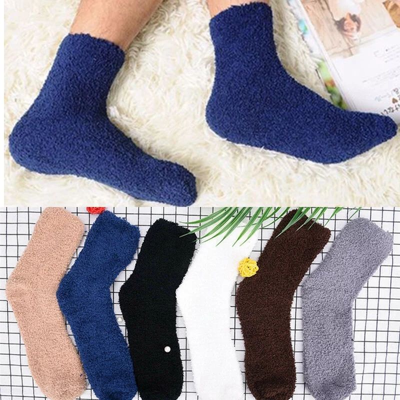 Winter Warm Socks Kaos Kaki Musim Dingin Unisex Women Men