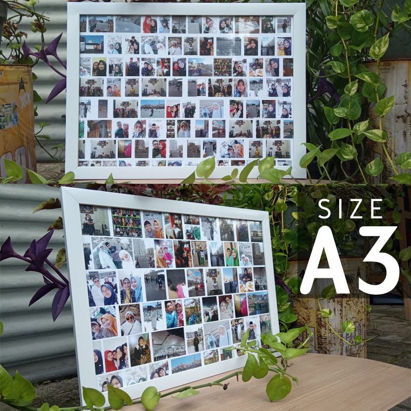 Cetak foto A3 dan Bingkai Minimalis