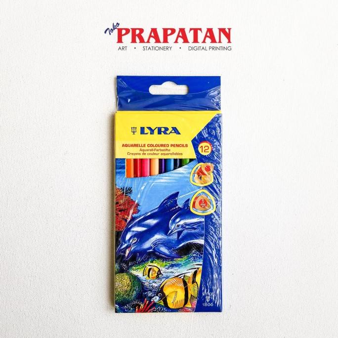 

PENSIL WARNA LYRA AQUARELLE 12 WARNA PANJANG / COLOURED PENCILS
