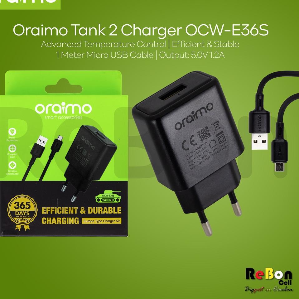 Garansi Resmi Charger ORAIMO OCW-E36S
