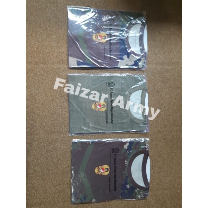 KAOS KASAD JATAH/KAOS KASAD PEMBAGIAN TNI (1SET) 3 KAOS TAHUN 2021