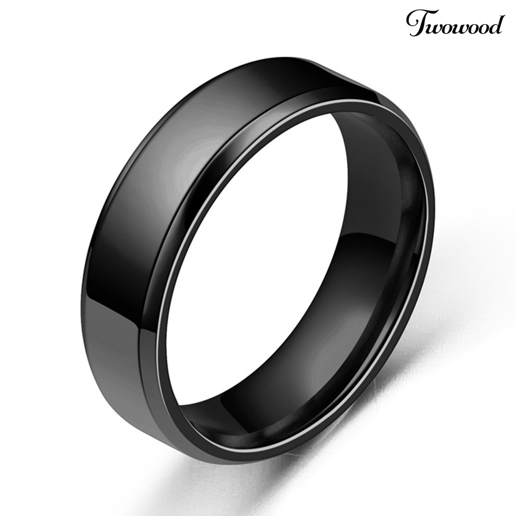 Cincin Bahan Stainless Steel Anti Karat Untuk Pria