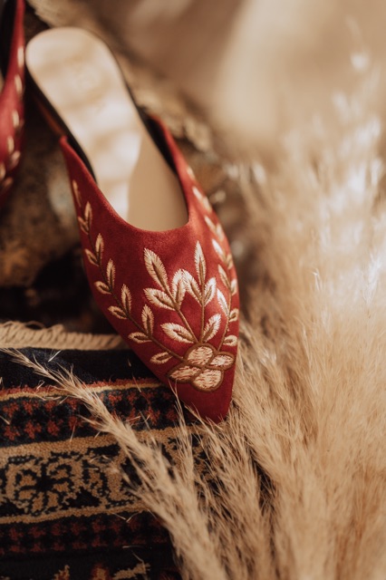Mela Mules - Red