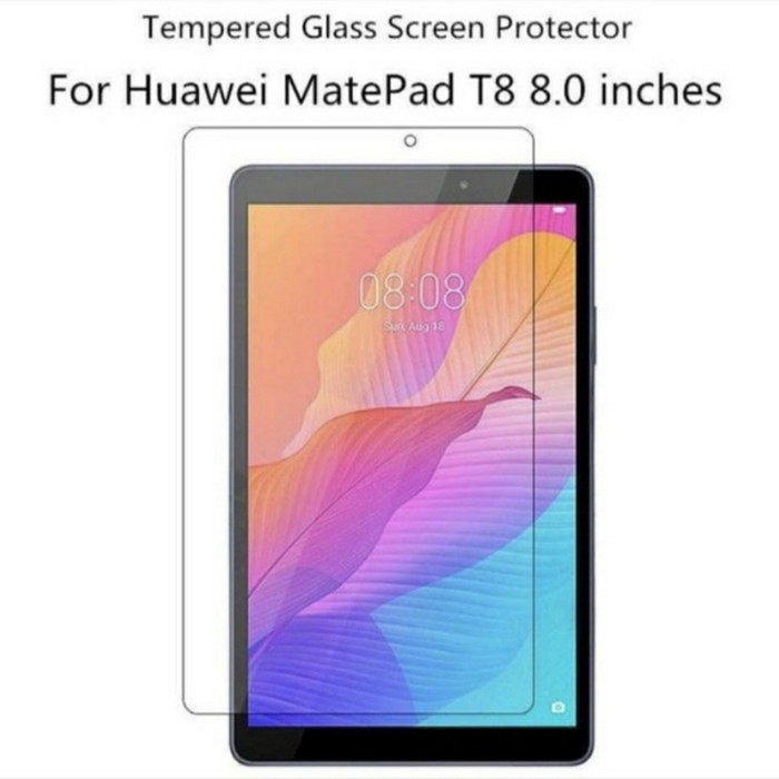 KOREAN Tempered Glass Huawei MatePad T8 8.0 inch Anti Gores Kaca Tablet MatePad T8