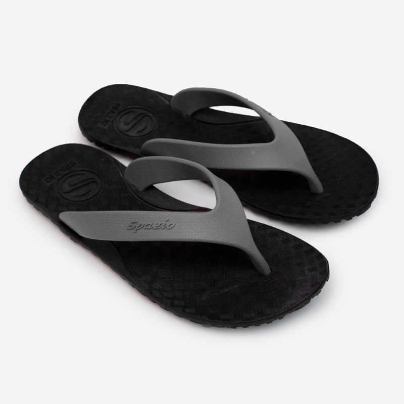 Sandal Japit Pria Karet Spazio/ Spazio 02 Terbaru Original Sandal Jepit Pria Logo Spazio Original Sendal Cowok Laki Sol Karet Non Slip