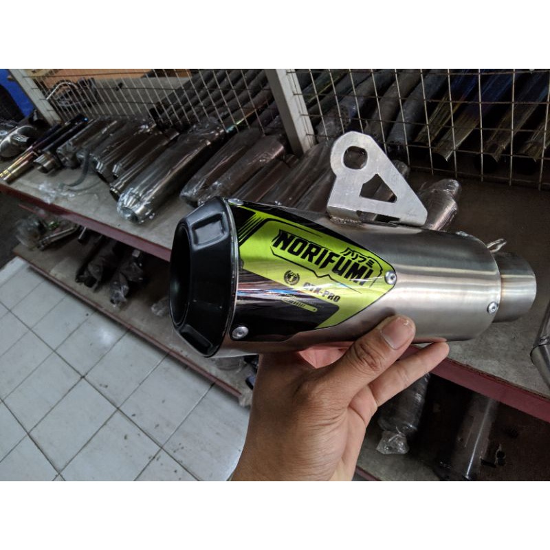 Silincer knalpot trail norifumi GTX,Jupiter,Vega,Supra,matic dll
