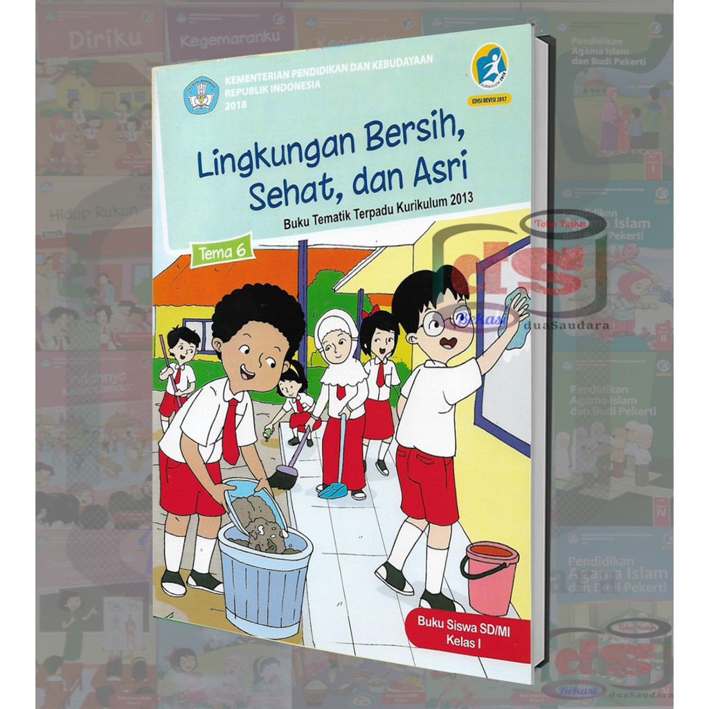 Tematik Kelas 1 Sd Tema 6 Semester 2 Kurikulum 2013 Revisi 2017