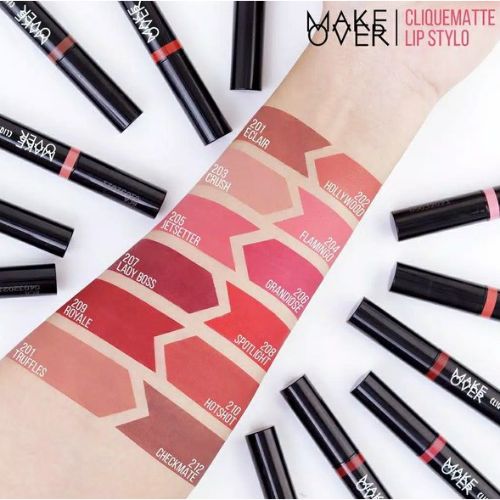 Make Over Cliquematte Lip Stylo 210 Hotshot 2gr