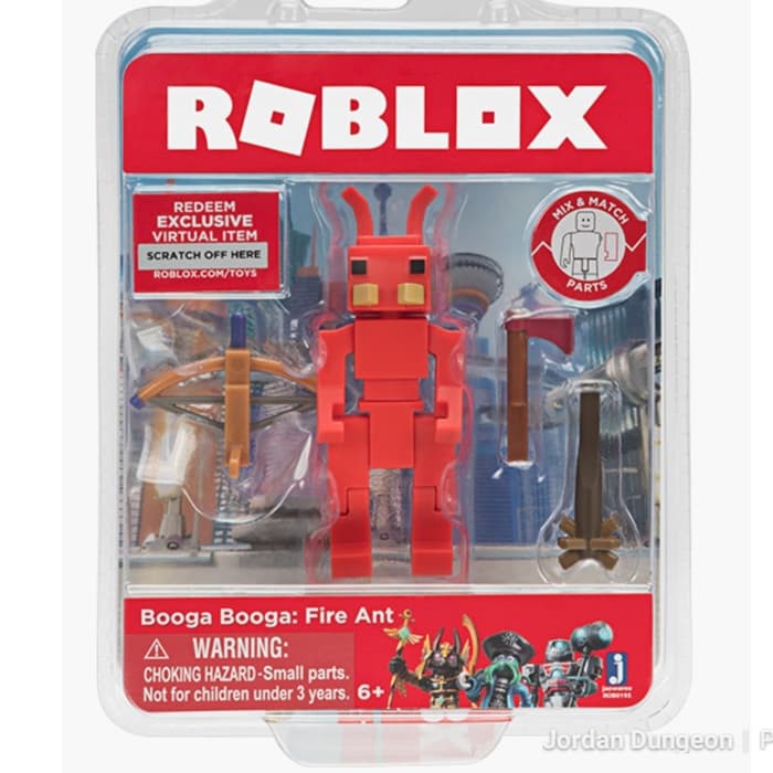 Ori Roblox Booga Booga Fire Ant Core Figure Single Pack Shopee Indonesia - roblox booga booga fire ant single figure core pack with import