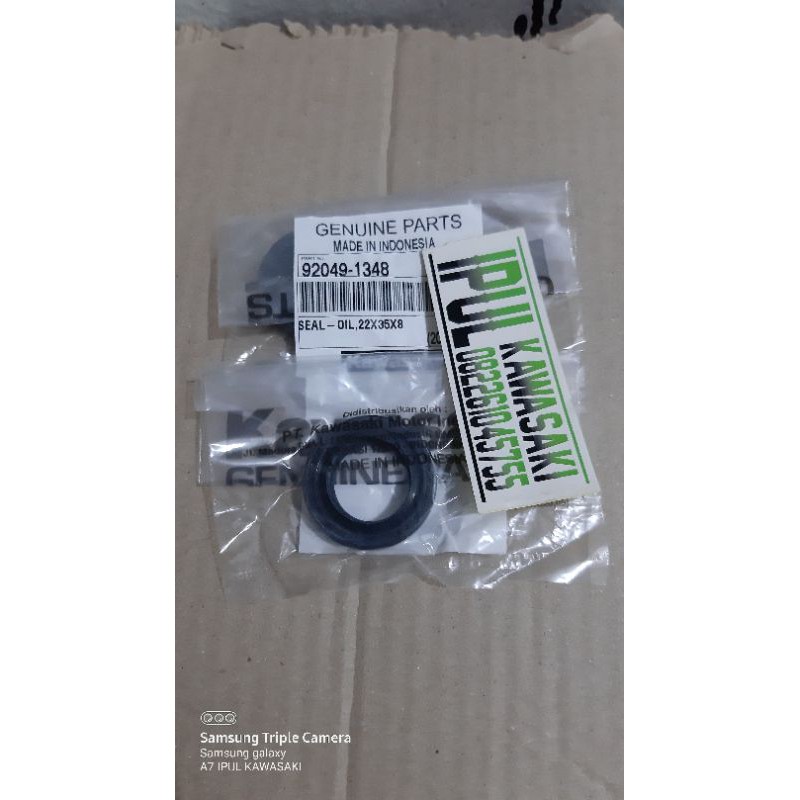 sil tromol roda depan kanan ninja 150 r rr ss ori