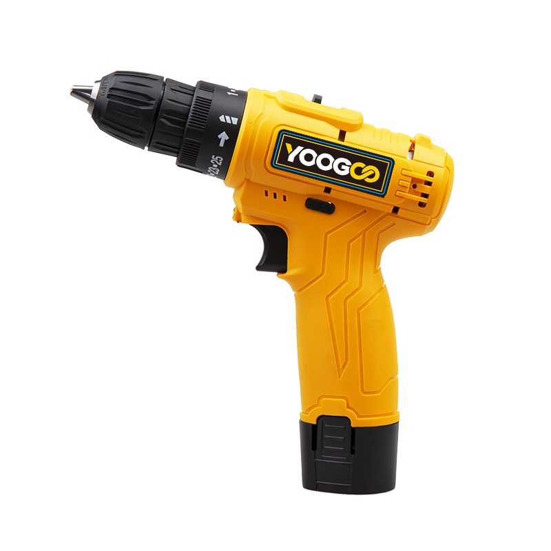 YOOGOO Mesin Bor Baterai Bor Cordless Drill Bor Listrik 12V 1.5Ah Rechageable