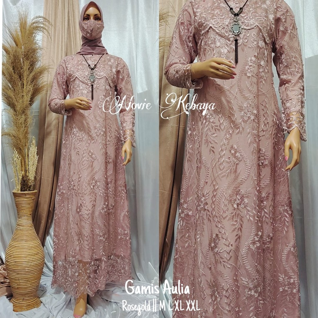 Gamis Lakuna / Kebaya Gamis Modern / Kebaya Brukat / Gamis Brukat / Gamis Pesta / Kebaya Modern