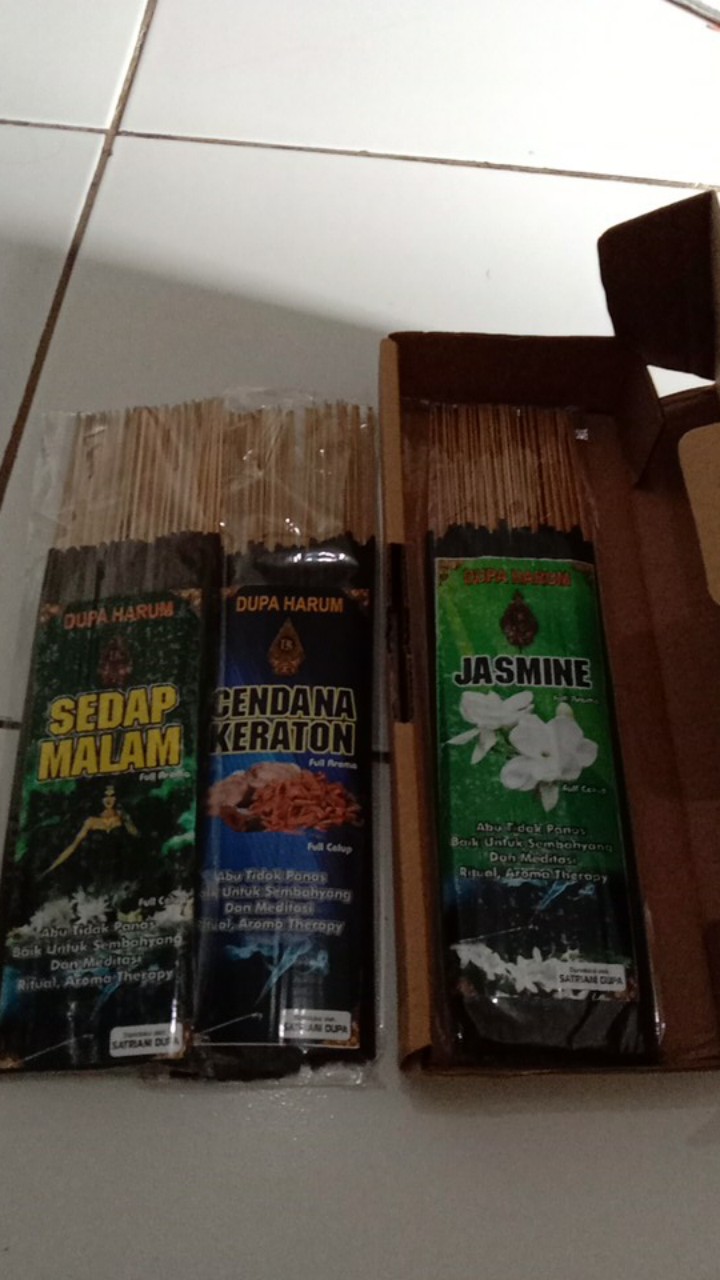Dupa Harum Aroma Terapi Jasmine/melati Full Celup