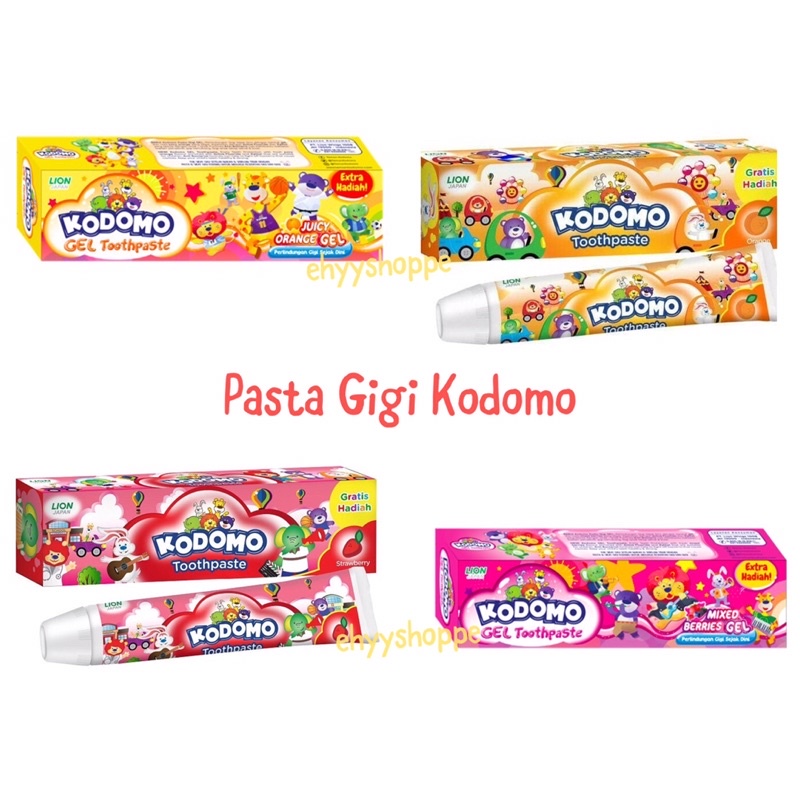 Kodomo Pasta gigi Bayi / Anak 45gr Tooth Paste Gel