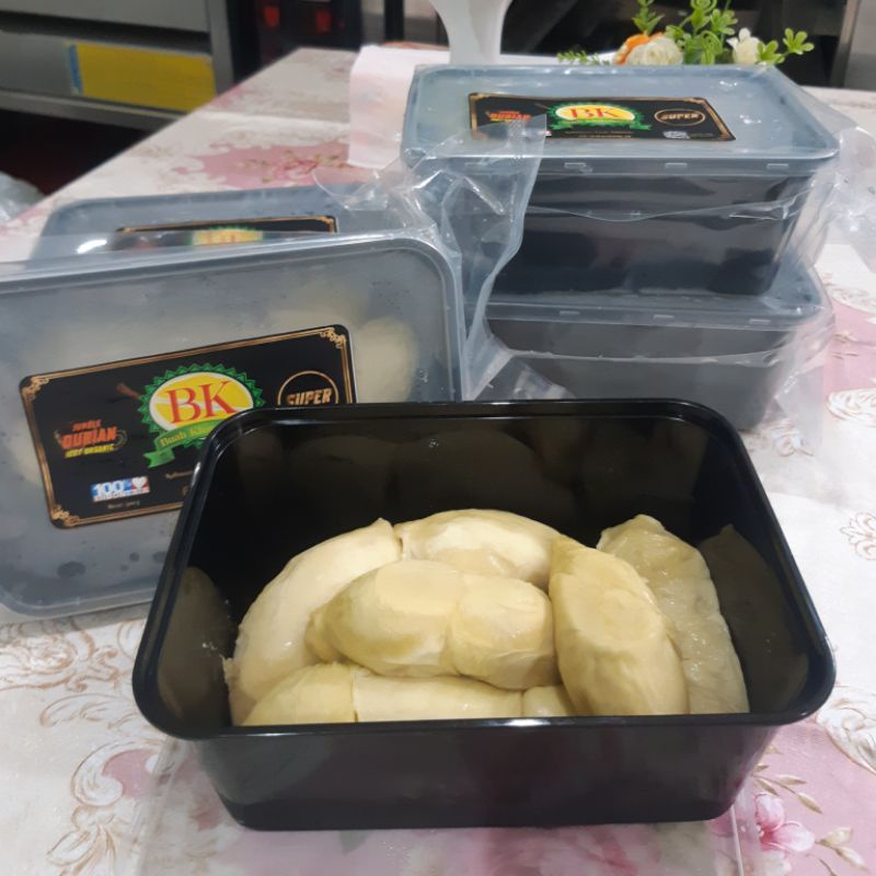 

durian kupas super pahit manis legit