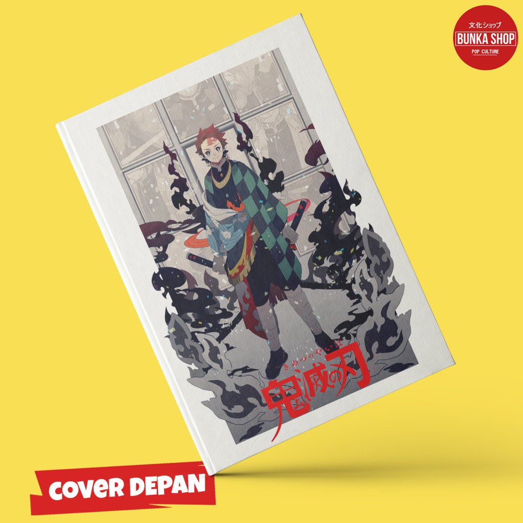 

Note Book Film Anime Kimetsu no Yaiba Tanjiro Hardcover A5 Buku Tulis Catatan Murah Jurnal Agenda Planner