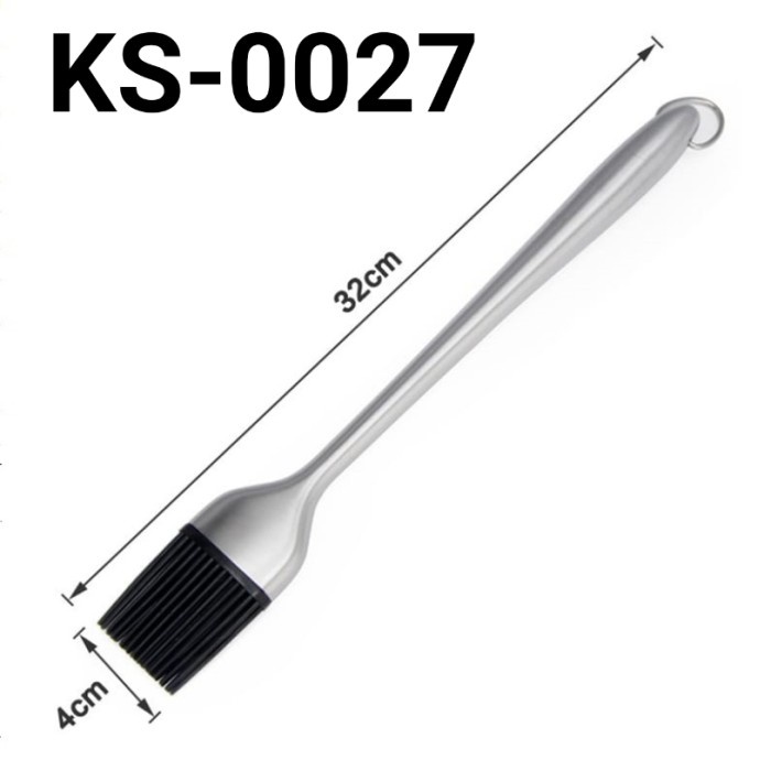 

KS-0027 KUAS SILIKON KUAS NASTAR KUAS ROTI MENTEGA LOYANG STAINLESS EKSKLUSIF