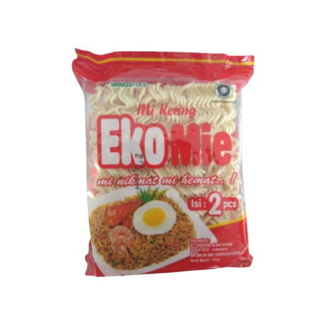 

Mi Kering Eko Mie Isi 2 Pcs 120gr Mi Nikmat Mi Hemat