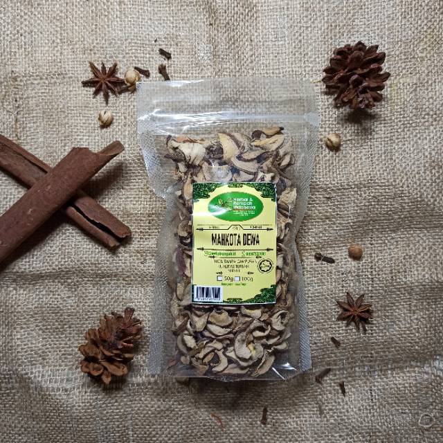 

Mahkota Dewa - 100 GR / REMPAH / JSR / 100% MURNI