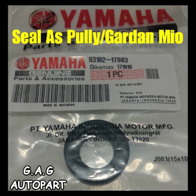 sil seal as pully Gardan MIO