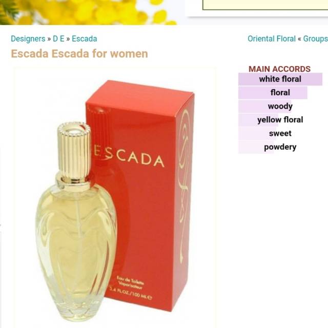 escada margaretha ley eau de toilette