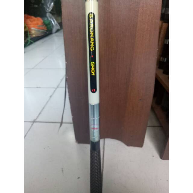 Joran Tegek Carbon Hard Merk Baronang Shot lele patin bawal galatama hingga 10 Kg action kaku/hard