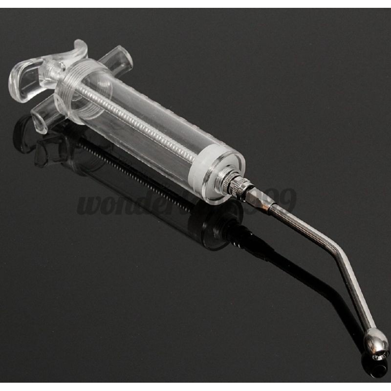 alat cekok otomatis kambing domba sapi babi kuda  drench gun spuit Syringe suntikan otomatis jarum besar -suntikan sapi otomatis terus menerus