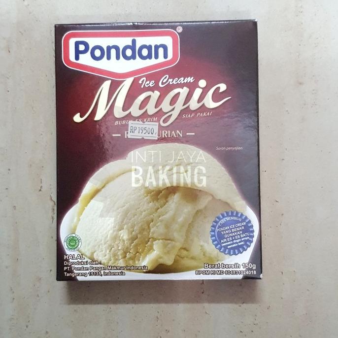 

yang dicari@@@@] pondan ice cream magic rasa durian bubuk es krim siap pakai 150g