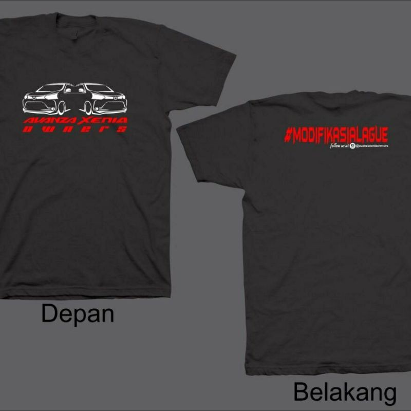 Kaos Logo Avanza Xenia Owners #3