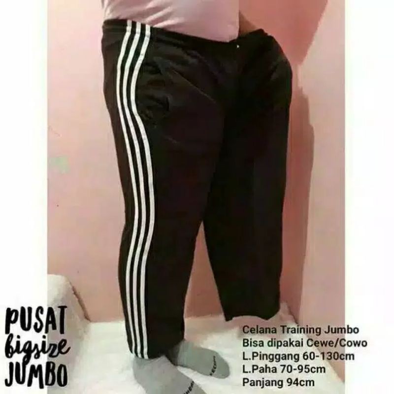 training jumbo | celana training jumbo | celana panjang olahraga pria  jumbo