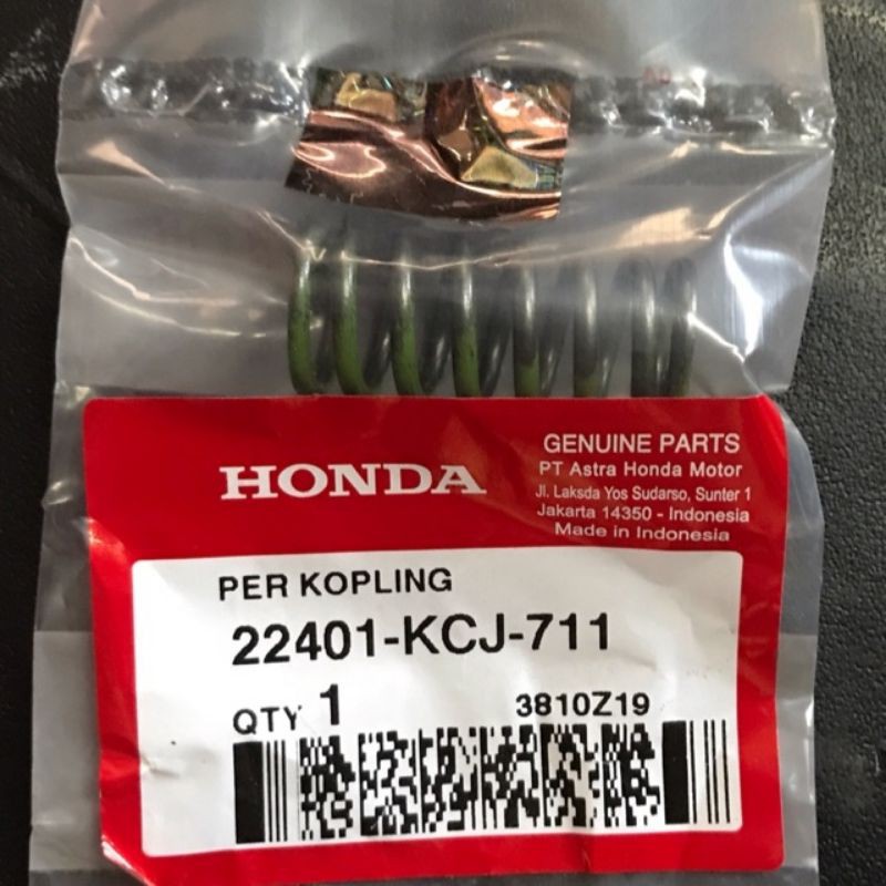 22401KCJ711 PER PIR KOPLING KUPLING TIGER ASLI 100% ORIGINAL AHM HONDA 1SET / 4PCS