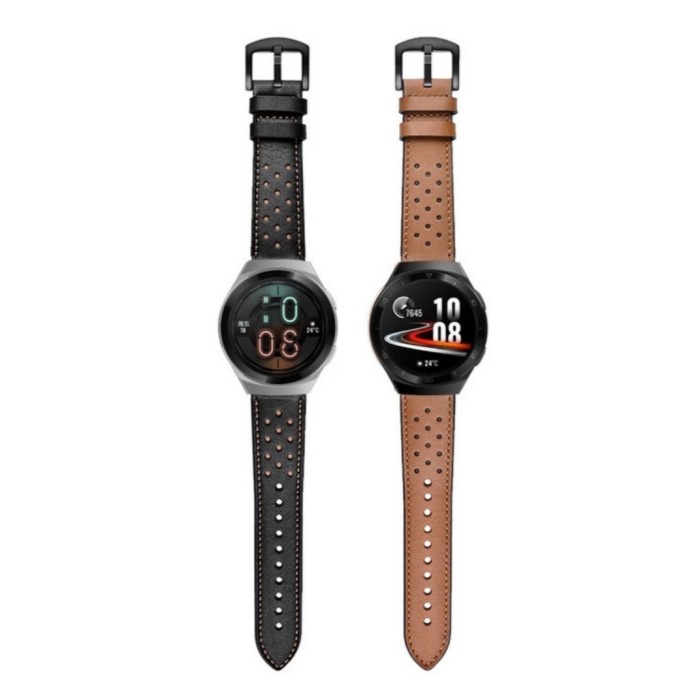 STRAP SPORT LEATHER TALI JAM TANGAN SMARTWATCH HUAWEI GT2E / GT 2E