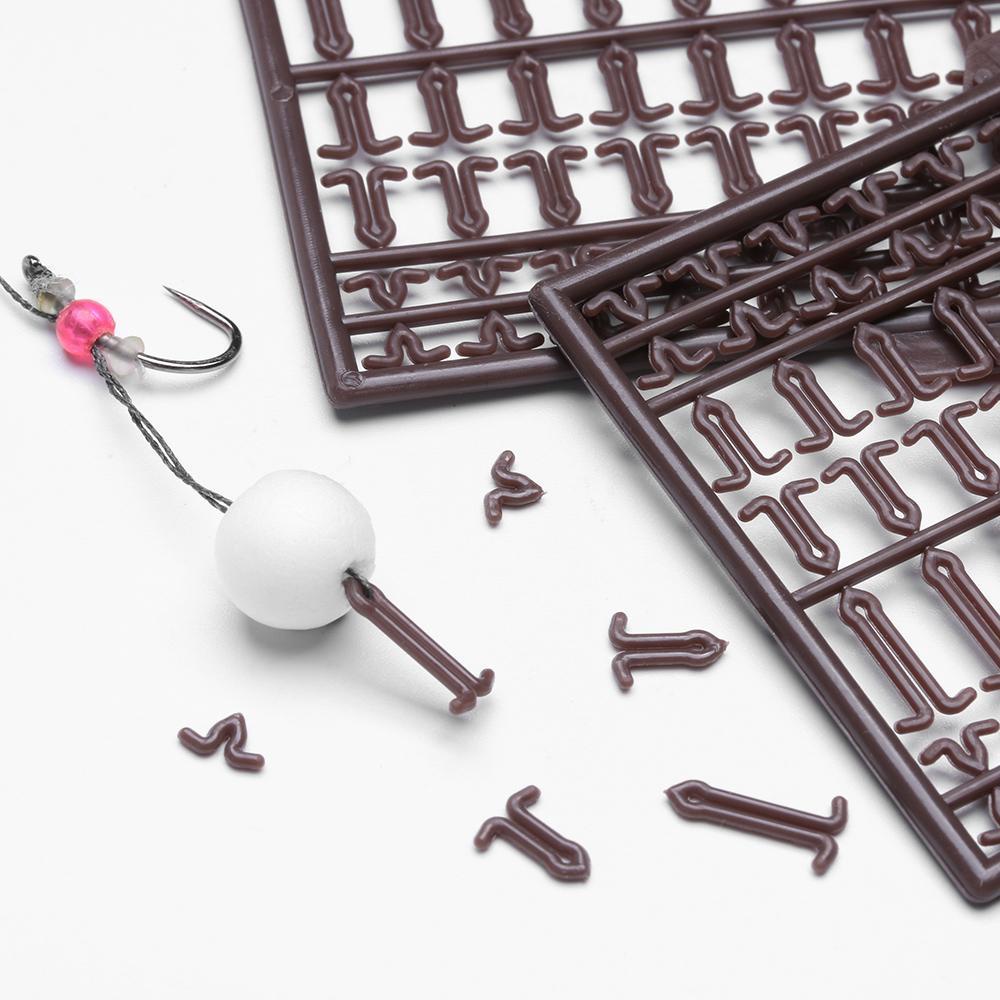 TOP 5pcs /Set Kait Berhenti Manik-Manik Hot Ronnie Rig Kualitas Tinggi Memancing Rambut Chod