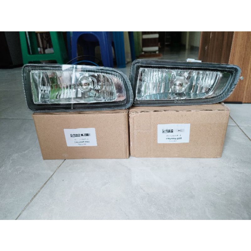 FOGLAMP lampu bemper Kijang kapsul /+ Bolam/ Lgx 1999 2000 2001 2002 Efi + BOHLAM Kiri Kanan Sepasan