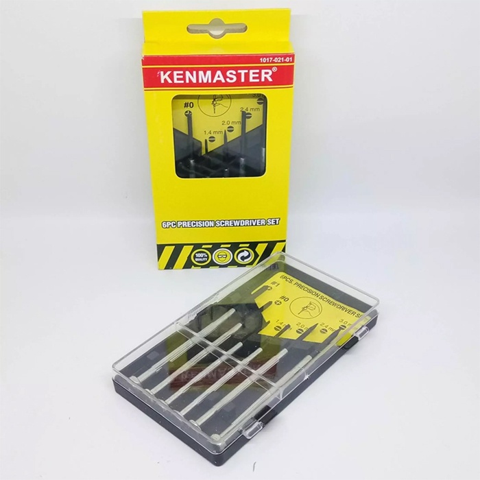 Obeng Jam Set 6pcs - Kenmaster Obeng Jam Precision Screwdriver